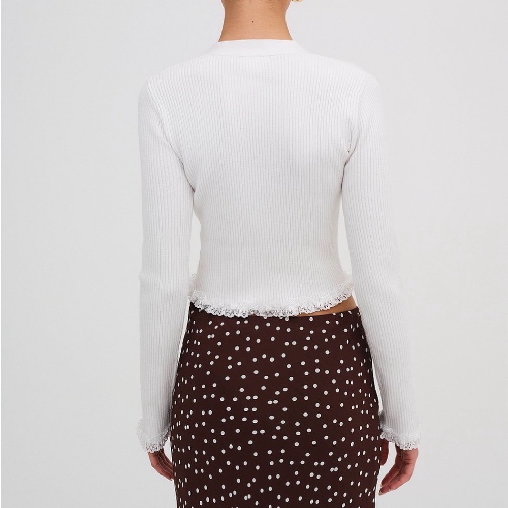 For Love & Lemons Ribbed Cardigan - Picture 3 of 10